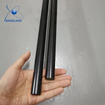 China Machine Industries 30% High Quality Fiber Carbon Filled PEEK Rod PEEK CA30 Rods Polyether Ether Ketone CF30 Black Plastic Bar for sale