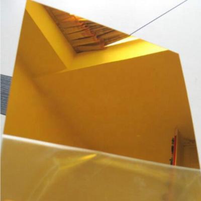 China 1mm 2mm sheet pmma mirror acrylic sheet gold acrylic mirror 4ft x 8ft plexiglass sheet for sale