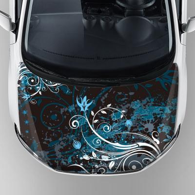 China wholesale car hood decoration alibaba car decals auto vinyl wrap sticker Scratch-resistant for sale