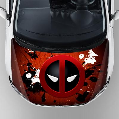 China Best Selling Scratch-Resistant Custom Wrap Printed Car Body Hood Hood Vinyl Decal Sticker With UV Proof for sale