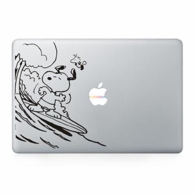 China Unique High Quality OEM LAPTOP Skins For Apple Vinyl Sticker For MacBook Decal Snoopy Stickers for sale