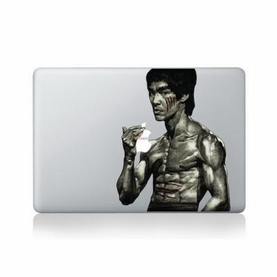 China No Residue Making New Designs Bruce Lee High Quality Sticker For Macbook Air Stickers for sale