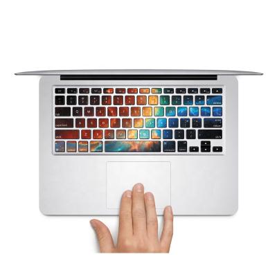 China Popular reusable laptop protective skin vinyl decal LAPTOP items decoration diy keyboard stickers for macbook for sale