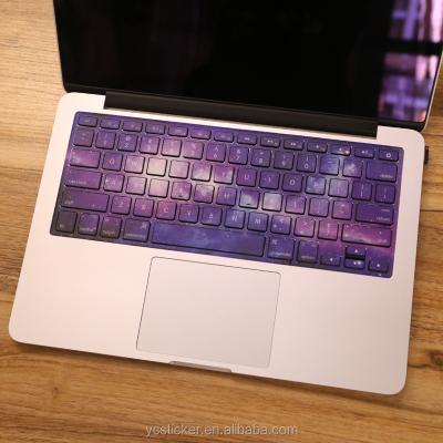 China No Residue Ideas For Mini Company Laptop Full Color Custom Keyboard Skin Decorative Sticker Mac With Groove for sale