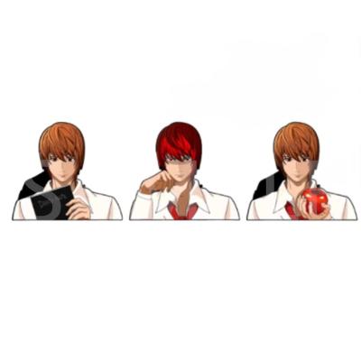 China Waterproof+Eco-friendly Cartoon Sticker Anime Sticker Death Note Light Yagami 3D Lenticular Motion Stickers 3 Flips Waterproof Decor Laptop for sale