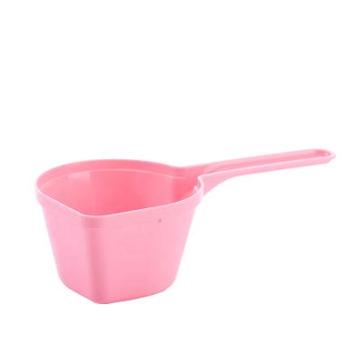 China Sustainable Custom Plastic Pet Food Containers Dog Shovel Tool Water Cup Scoop for sale