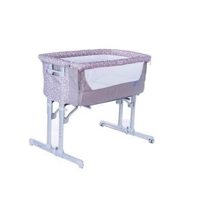 China EUROPEAN Supplied By Chinese Luxury Baby Folding Cot Adjustable Baby Crib Suppliers for sale