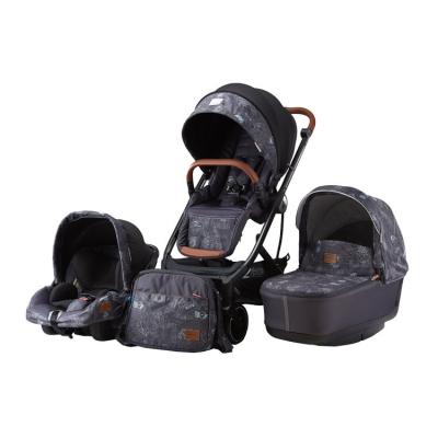 China Wholesale High Quality Newest Travel Oxford 2020 Baby System Factory Strollers 3in1 Baby Pram with Twin Carseat Bassinet Baby Stroller for sale