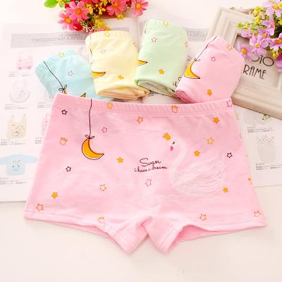 China Hot Selling Breathable Cotton Girls Panties Cartoon Children Kids Comfortable Breathable Underwear for sale