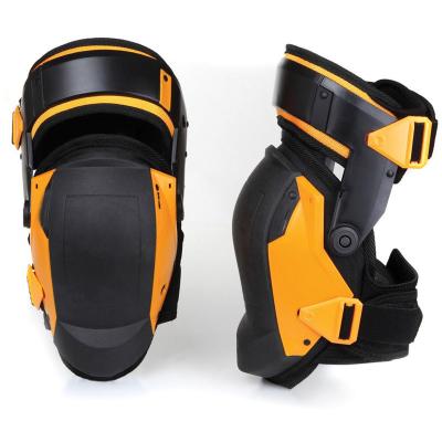 China Rip-stop Fabric Black/Yellow Thigh Support Knee Pads for sale