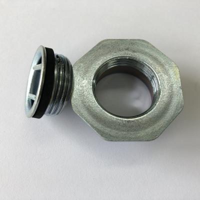 China Pilfer Proof Hot Rolled Carbon Sheet Metal Drum Bung And Flange Caps for sale