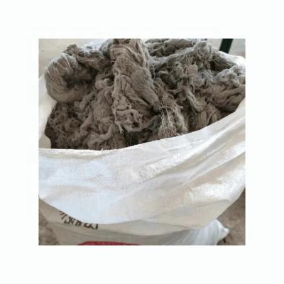 China Black Gray 100% Cotton Yarn Cotton Yarn High Quality Industrial Hard Waste for sale