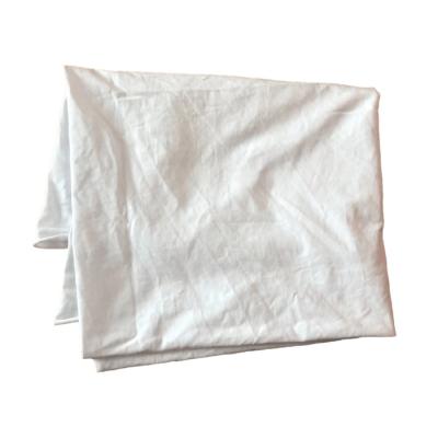 China White 100% Pure Cotton Irregular Oil-absorbing Industrial Cleaning Cotton Cloth for sale