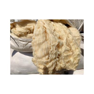 China Strong Absorption Capacity Water Oil Textile Waste Cloth Industrial Cleaning Edge Thread Yarn Waste Cotton Yarns for sale