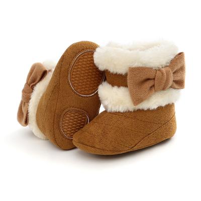 China Wholesale Fashionable Cute Printed Baby Winter Shoes Comfortable Unique Design Girls Toddler Shoes for sale