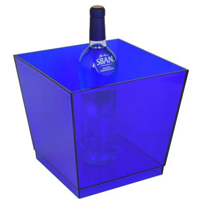 China Hot viable! Hot ! 10 L China factory square custom plastic ice bucket with wholesale price for sale