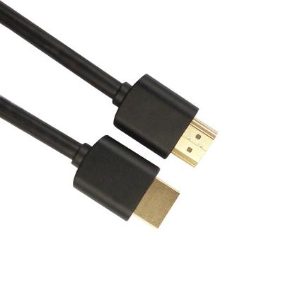 China HDTV 2021 New Products Black PVC Video Transmission Video-Compatible A TYPE TO A TYPE Cable 4K 3D 18gbps Video Cable for sale