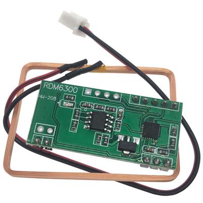 China Bestselling UART 125Khz EM4100 RFID Card Key ID Reader Module RDM6300 RDM630 for Arduino RDM6300 module for sale