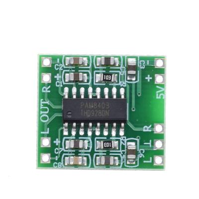 China Professional Manufacturer Digital Power Mini Amplifier Board Module 1.85*2.11cm from China for sale