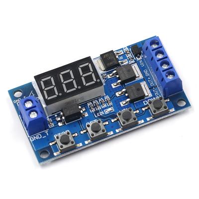 China Good Quality Popular Product Double Dual Dual Dual Time Delay Relay Mos Led Digital Time Delay Relay Module MOS LED Digital Time Delay Relay for sale