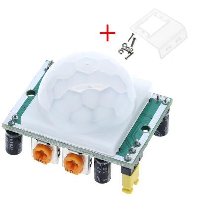 China For Arduino For Raspberry Pi HC-SR501 Adjust IR Pyroelectric PIR Motion Sensor Detector Infrared Module To Arduino For Raspberry Pi Kits for sale