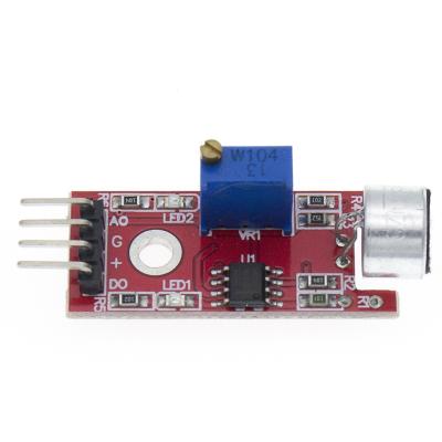 China KY-037 Hot Sale High Sound High Sensitivity Microphone Sensitivity Microphone Sound Detection Module For Arduino AVR IMAGE for sale