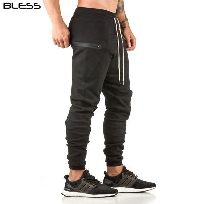 China Wholesale Antibacterial Workout Fitness Sweatpants Tapered Empty Jogging Suits With Pocket for sale