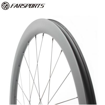 China Road Bikes Farsports Carbon Wheels Kaze Disc Brake Wheelsets 24H/24H High End DT240EXP Disc Brake Hub, for sale