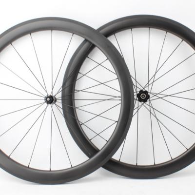 China Road Bikes Farsports Series Classic Carbon Wheelset 20H/24H DT Hubset With Sapim CX-Ray Deep Spokes 50mm Carbon Road Bicycle Wheels for sale