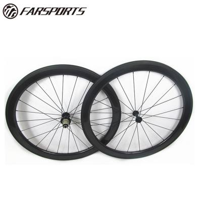 China Top End Carbon Sports Far 50mm Carbon Bicycle Wheels, 25mm Wide Carbon Wheels Anvil With Chris King R45 Sapim Hub CX-Ray Spoke for sale