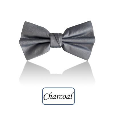 China Simple Custom Made Suit Polyester Solid Color Matching Business Or Wedding Formal Bow Tie Fashion For Men for sale