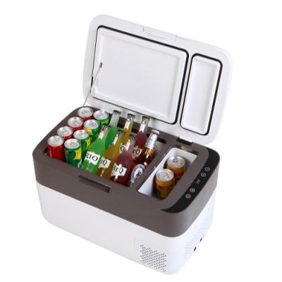 China Portable Freezer/CoolRide Refrigerator 30L MINI Portable Fridge 12V/24V With European Famous Brand Compressor for sale