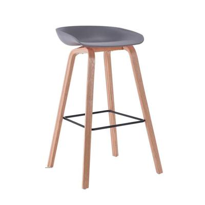 China Contemporary Vintage Metal Legs Modern Steel Stackable Bar Chair Luxury Cafe Bar Chair for sale