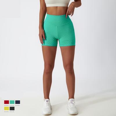 China New Yoga Workout Breathable High Waist Women Trending Sexy Ladies Butt Crack! crack! yoga shorts biker shorts for sale