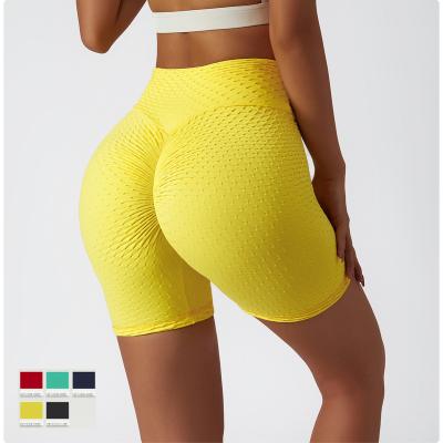 China Breathable Fitness Gym Pantalones Cortos Calzas Mujer Workout Clothing Woman Deportivas Gaiters Por Mayor Scrunch Butt Gym Yoga Shorts for sale