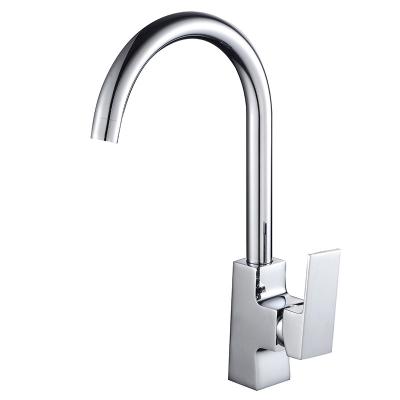 China Thermostatic Faucets Modern Brass Body Single Handle Faucet For Kitchen Sink for sale