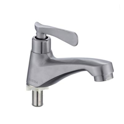 China Thermostatic Faucets Factory specializes in producing 304 stainless steel single faucet bathroom basin cooling faucet for sale