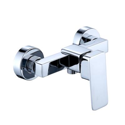 China With Slide Bar Cheap Single Handle Shower Mixer Tap Bathroom Zinc Alloy Faucet for sale