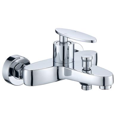 China With High Quality And Low Price Slide Bar Brass Faucet Mixer Shower Bathtub Faucet Bathroom Wall Stem for sale