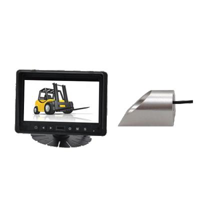 China 728(H)*488(V Pixels) 7 Inch Wired Forklift Camera Backup System With Forklift Front View Camera for sale