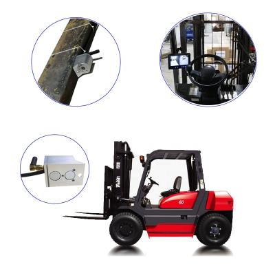 China 1280(H)*720(V) 2.4G AHD 720p Wireless Magnetic Forklift Camera Low System With 7 Inch Monitor For Fork Tip Installation for sale