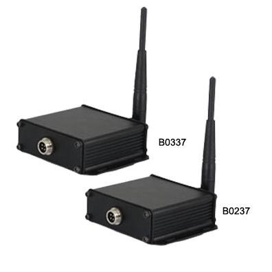 China Digital outdoor wireless video transmitter and 2.4Ghz metal receiver for heavy duty truck for sale