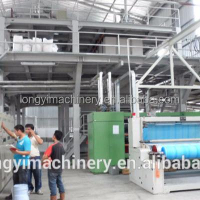 China 2017 new designed 1.6m-3.2m low denier spunbond nonwoven fabric machine for sale