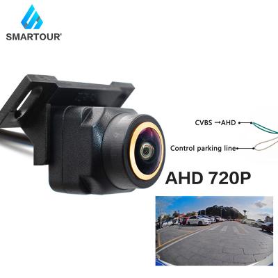 China Gold Assist Camera Vehicle Reverse AHD Night Vision Fisheye HD Night Vision Car Rear View Camera 720P Lens Smartour 170 Degree Waterproof for sale