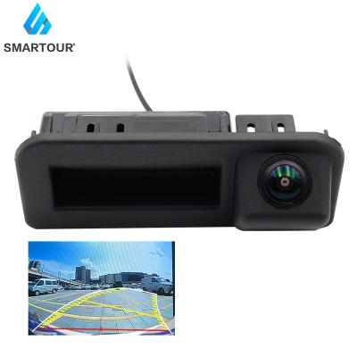 China Night version Smartour HD Dynamic Trajectory Lines Lanes Fisheye Trunk Handle Switch Rear View Camera For Audi Q2 Q5L A5 Skoda Karoq Sandbar 2018 for sale