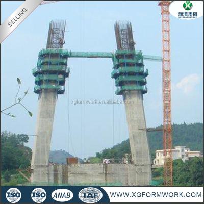 China Automatic hydraulic self-climbing buildings formwork for bridges and construction buildings for sale