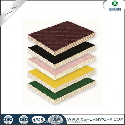 China Concrete Construction Formwork Birch Film Faced Plywood For Building for sale