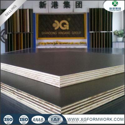 China Building Concrete Formwork Construction And Real Estate Film Faced Plywood For Construction for sale