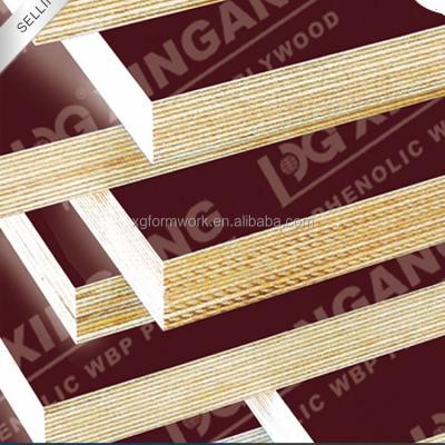 China Modern 18mm Poplar Film Faced Plywood For Concrete Formwork Construction for sale