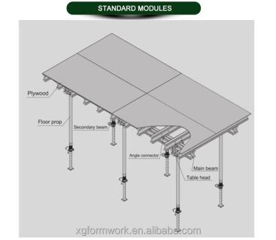 China H20 Beam Table Formwork Prop Concrete Pouring Tripod for sale